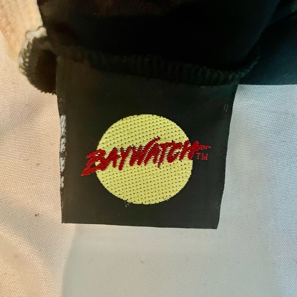 Black High cut " Baywatch" one piece bathing suit - Picture 6 of 7